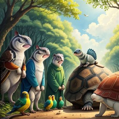  「The Clever Tortoise」：知恵と狡猾さで難局を乗り越える、古代ナイジェリアの物語！